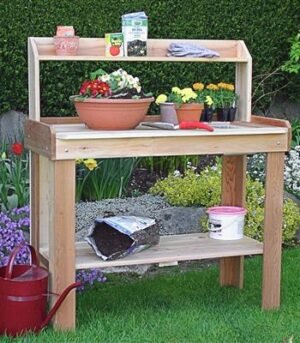 Western Red Cedar Potting Bench