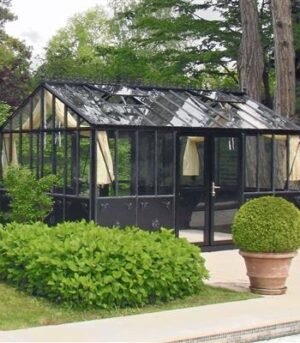 Retro Royal Victorian Glass Greenhouse
